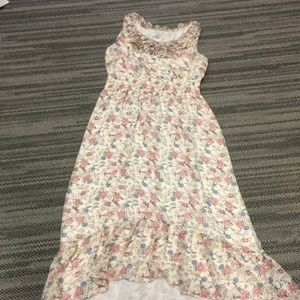 High-low summer dress